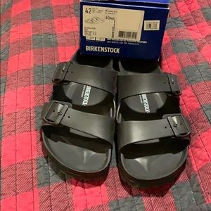 Birkenstock rubber sandals